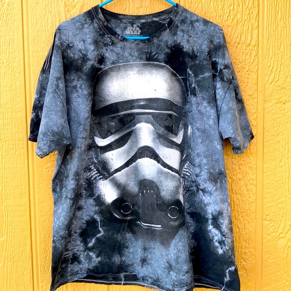 Star Wars Graphic Tee Black Gray Size 2XL …